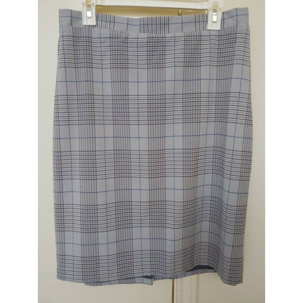 Banana Republic Plaid Skirt Sz M